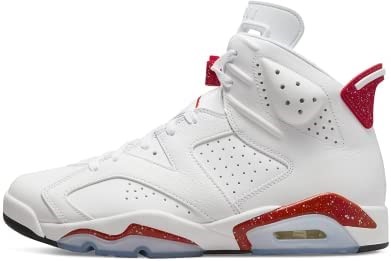 Air Jordan Muškarci Air Jordan 6 Retro Ct8529 162 Crvena Oreo Bijelo-sveučilište Crveno-crna