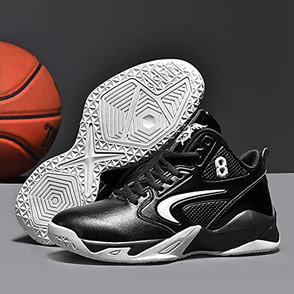 Air Jordan Muške Košarkaške Cipele Visoke Prozračne Protuklizne Tenisice Crne