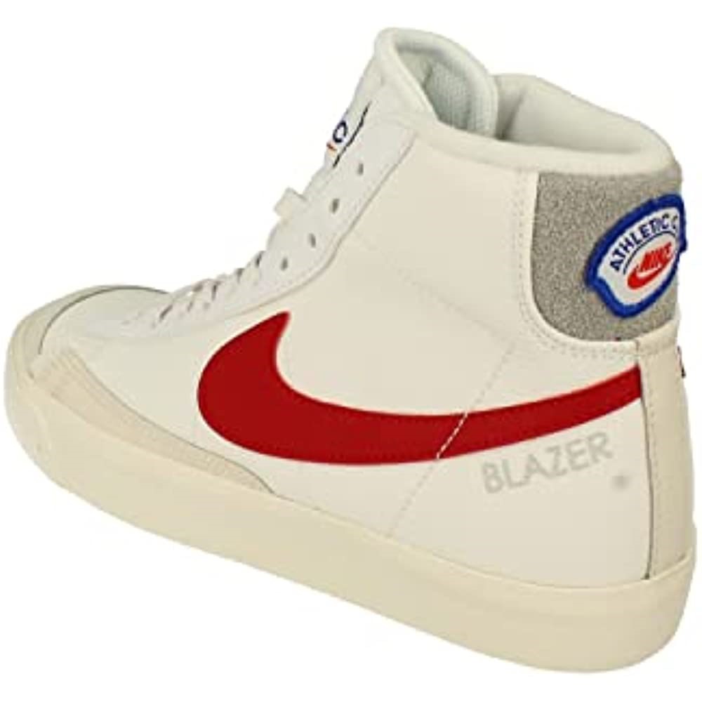 Air Jordan Nike Blazer Mid 77 Se Gs Tenisice Dh9700 Tenisice Cipele Bijelo-teretanska Crveno-dimno Siva
