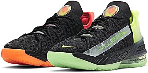 Air Jordan Nike Dječje Košarkaške Tenisice Lebron 18(gs) Crno-svijetle Grimizne