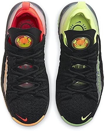 Air Jordan Nike Dječje Košarkaške Tenisice Lebron 18(gs) Crno-svijetle Grimizne