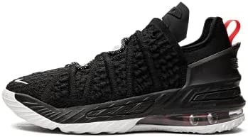 Air Jordan Nike Dječje Košarkaške Tenisice Lebron 18(gs) Crne-bijele-sveučilišne Crvene