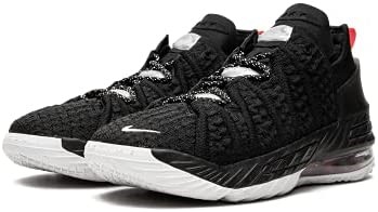 Air Jordan Nike Dječje Košarkaške Tenisice Lebron 18(gs) Crne-bijele-sveučilišne Crvene