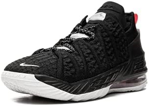 Air Jordan Nike Dječje Košarkaške Tenisice Lebron 18(gs) Crne-bijele-sveučilišne Crvene