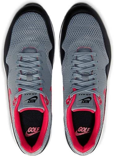 Air Jordan Nike Muške 2020 Air Max 1 G Golf Cipele čestica Sivo-crno-bijelo-crveno