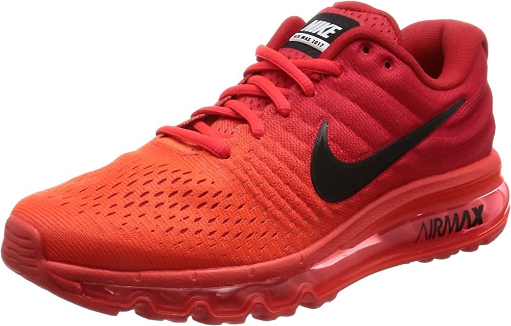 Air Jordan Nike Men Air Max 2017 Svijetlo Grimizno-crna