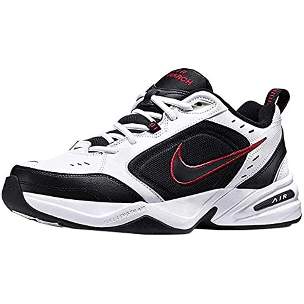 Air Jordan Nike Men Air Monarch Iv Cross Trainer Black-white
