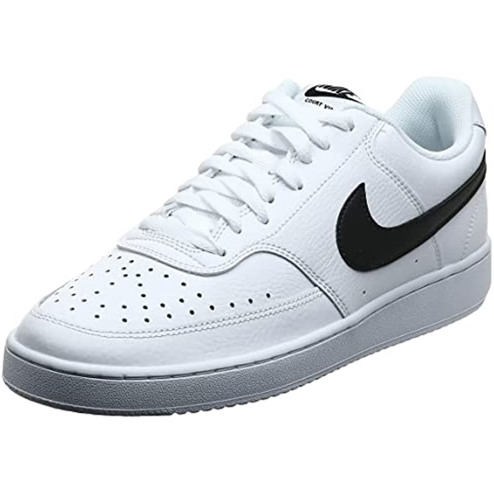 Air Jordan Nike Men Court Vision Niske Tenisice Bijelo-crno Bijelo