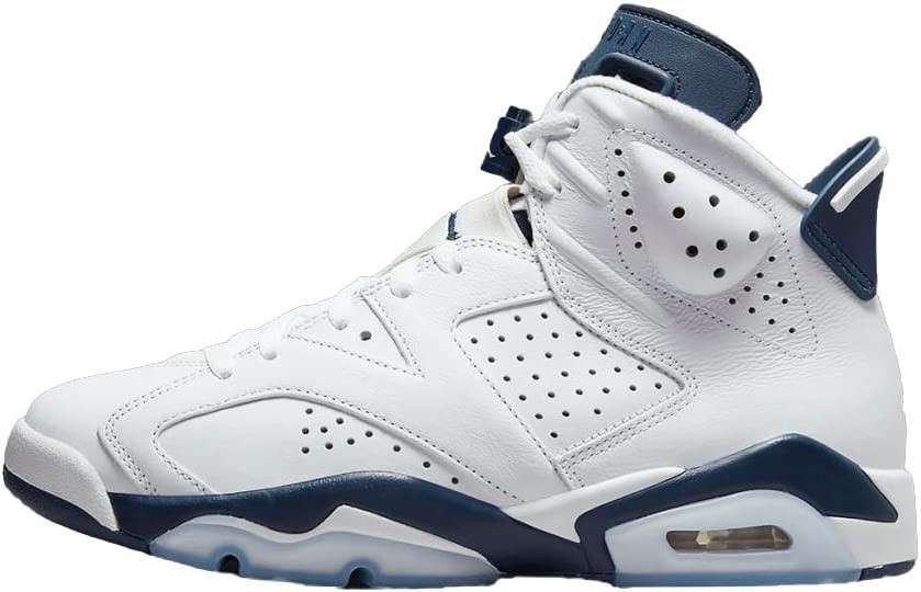 Air Jordan Nike Unisex-košarkaške Tenisice Za Odrasle Bijelo-ponoćnoplava