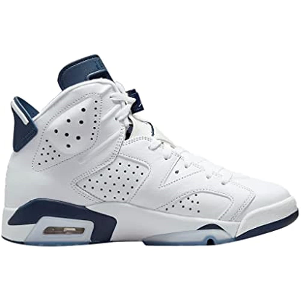 Air Jordan Nike Unisex-košarkaške Tenisice Za Odrasle Bijelo-ponoćnoplava