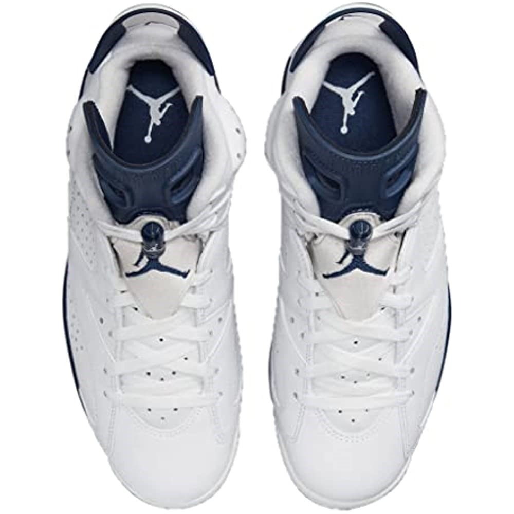 Air Jordan Nike Unisex-košarkaške Tenisice Za Odrasle Bijelo-ponoćnoplava