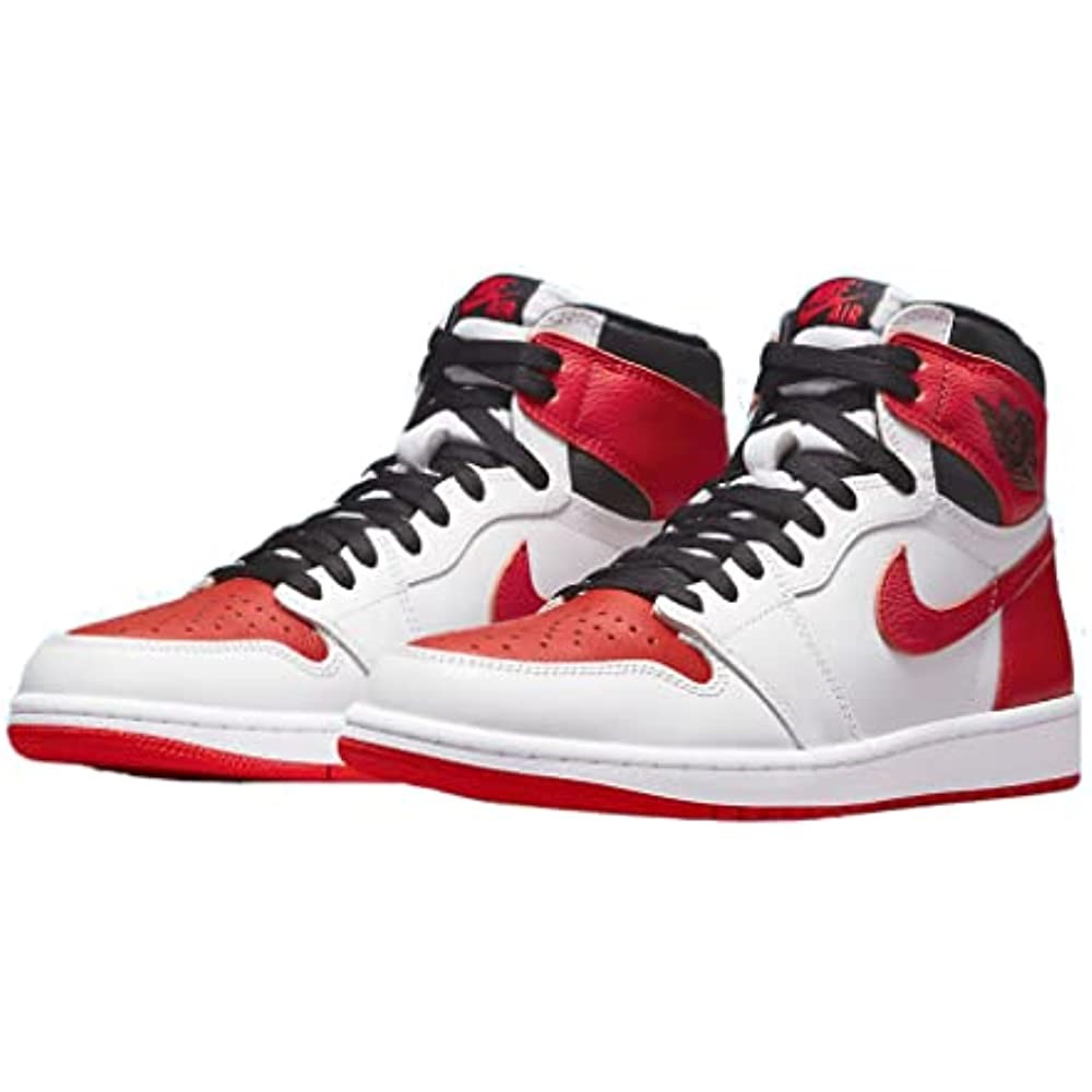 Air Jordan Nike Unisex-košarkaške Tenisice Za Odrasle Bijelo-sveučilište Crveno-crno