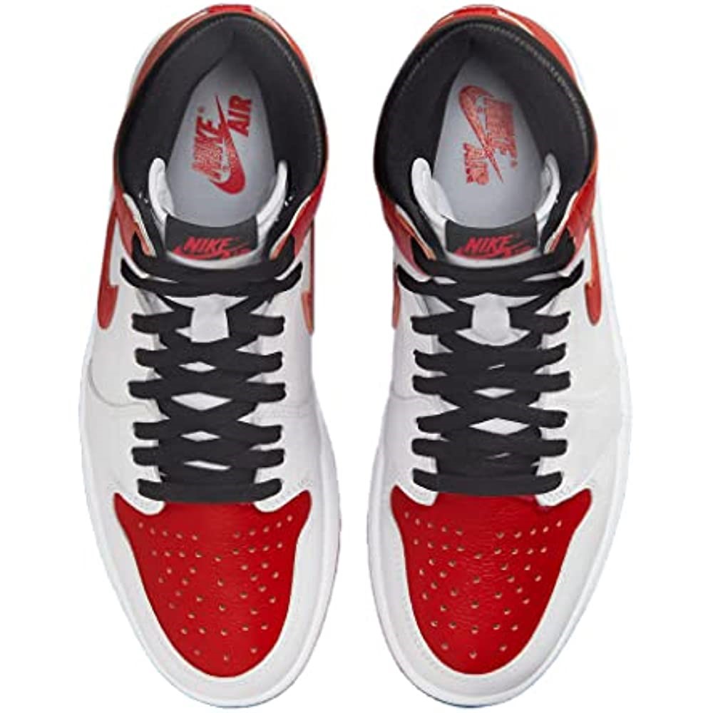 Air Jordan Nike Unisex-košarkaške Tenisice Za Odrasle Bijelo-sveučilište Crveno-crno