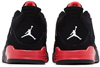 Air Jordan Preschool 4 Retro Crno-bijelo-crveno