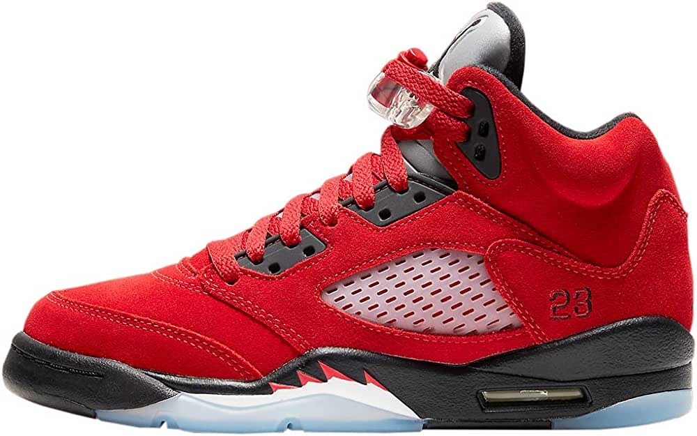 Air Jordan Youth Air 5 Retro Gs 440888600 Bijesni Bik 2021 Crveno-crno-bijelo