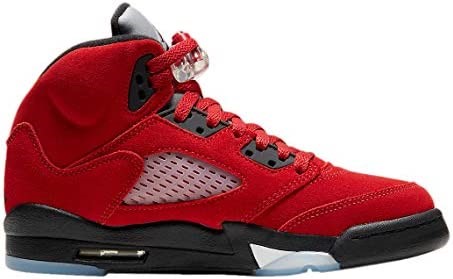 Air Jordan Youth Air 5 Retro Gs Sveučilište Crveno-crno-bijelo