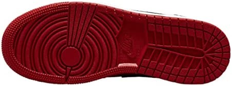 Velika Djeca Air Jordan 1 Mid Reverse Bred Gym Crveno-crno-bijelo
