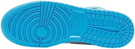 Big Kids Air Jordan 1 Mid S Dk Powder Blue-racer Blue