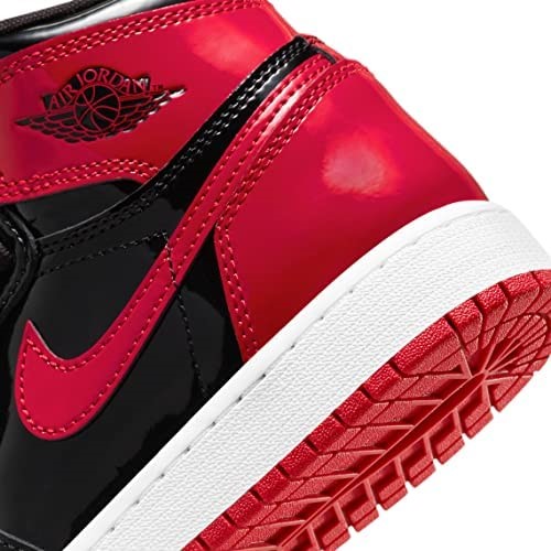 Big Kids Air Jordan 1 Retro High Og Black-varsity Red