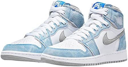 Velike Dječje Air Jordan 1 Retro Visoke Og Bijelo-plave