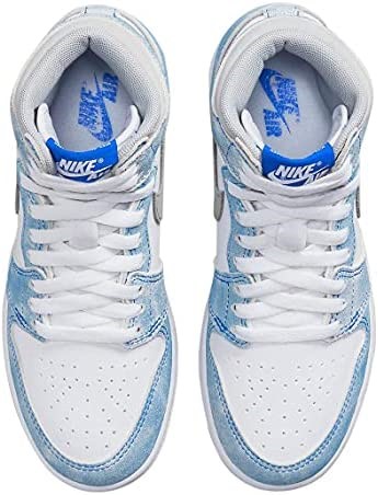 Velike Dječje Air Jordan 1 Retro Visoke Og Bijelo-plave