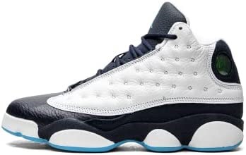 Velika Djeca Air Jordan 13 Retro Bijelo-tamno Puder Plavo-višebojno