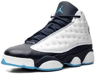 Velika Djeca Air Jordan 13 Retro Bijelo-tamno Puder Plavo-višebojno