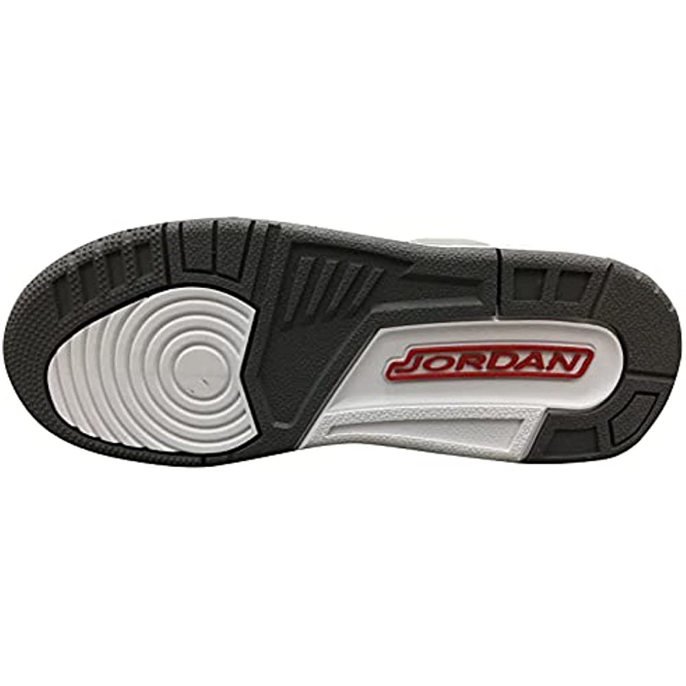 Velika Djeca Air Jordan 3 Retro Grafitno-srebrna-sport Crvena
