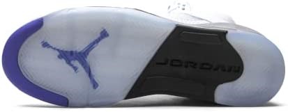 Velika Djeca Air Jordan 5 Retro White-hyper Royal