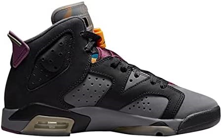 Velika Djeca Air Jordan 6 Retro Crno-svijetlo Grafitno-tamno Siva