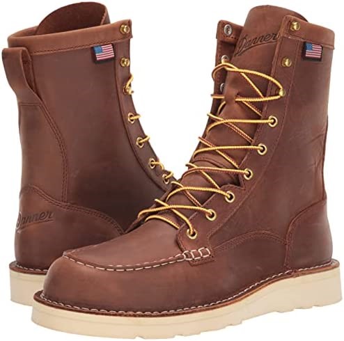 Danner Men Bull Run Moc Toe Mid Calf Boot Air Jordan Tobacco