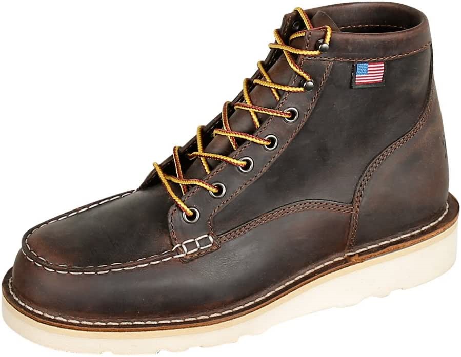 Danner Men Bull Run Moc Toe Radna čizma Air Jordan Brown