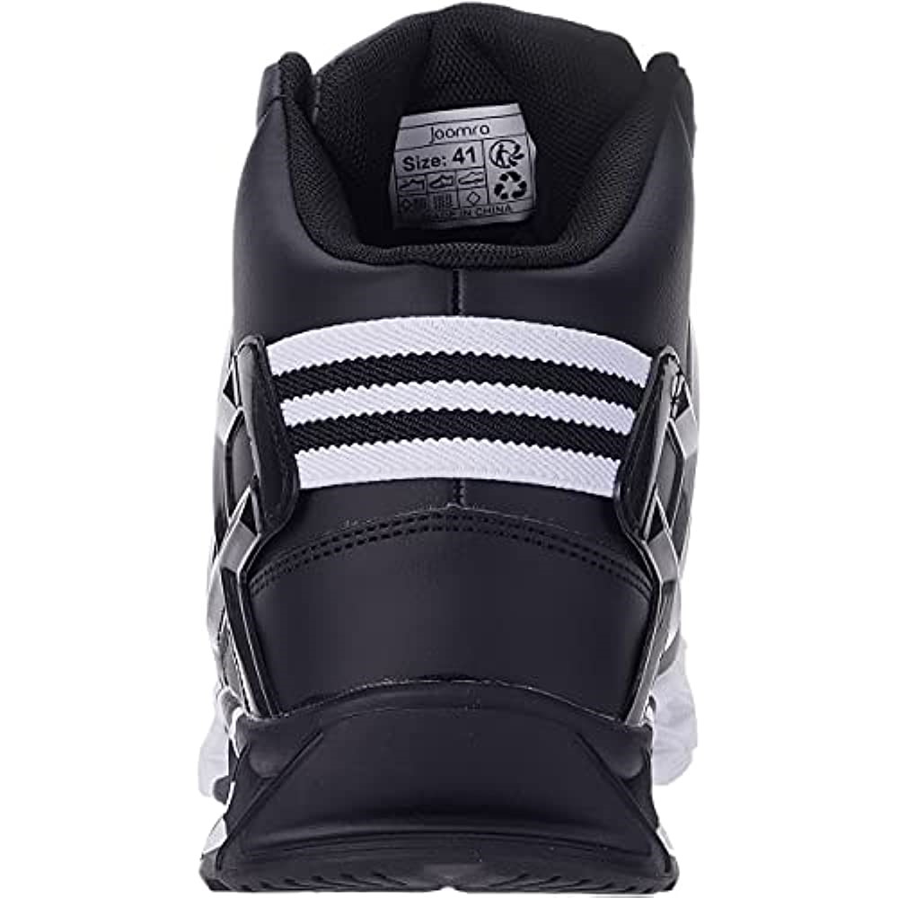 Joomra Muške Elegantne Tenisice Visoke Atletske Cipele Nadogradnja Crne Air Jordan