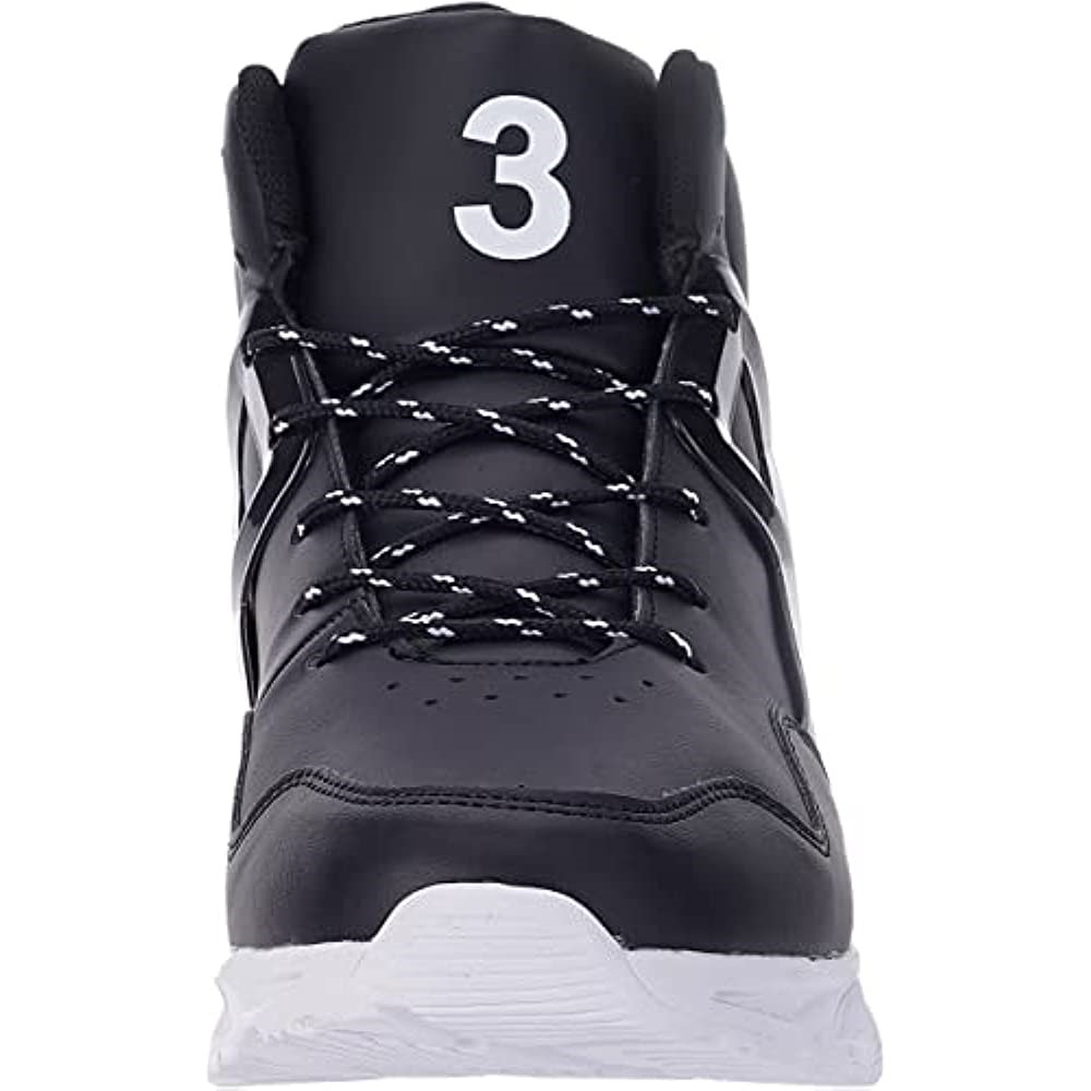 Joomra Muške Elegantne Tenisice Visoke Atletske Cipele Nadogradnja Crne Air Jordan