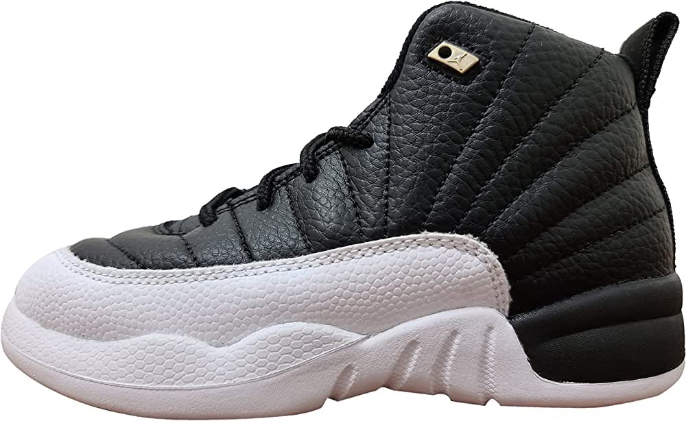 Mala Djeca Air Jordan 12 Retro Doigravanje Crno-sveučilišno Crveno