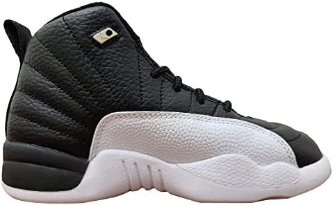 Mala Djeca Air Jordan 12 Retro Doigravanje Crno-sveučilišno Crveno