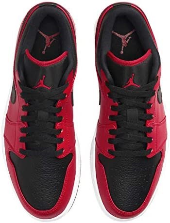Muškarci Air Jordan 1 Niska 553558605 Teretana Crvena