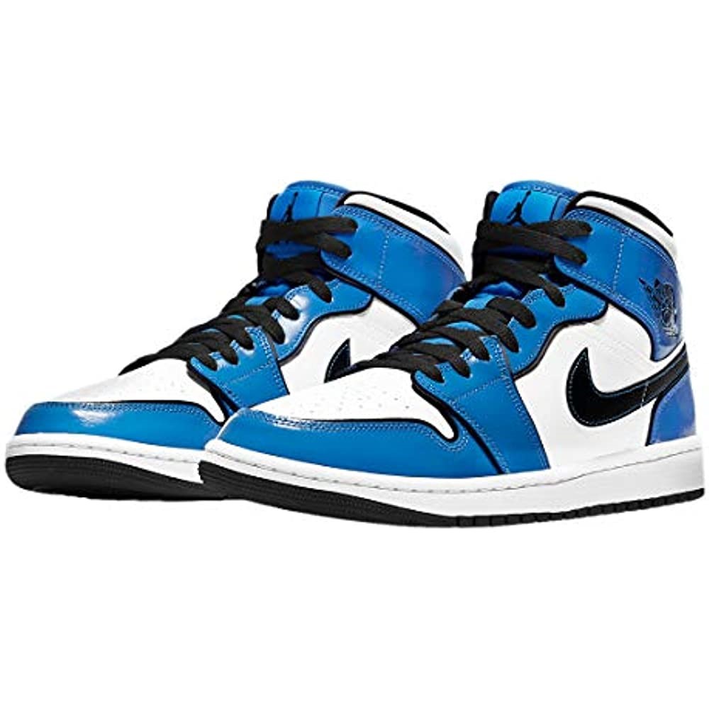 Men Air Jordan 1 Mid Se Union Royal Blue-black-white