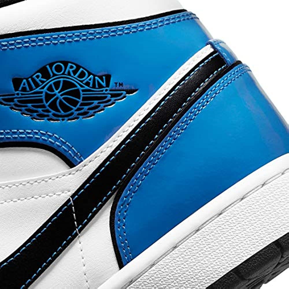 Men Air Jordan 1 Mid Se Union Royal Blue-black-white