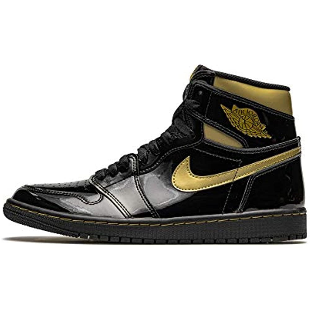 Muškarci Air Jordan 1 Retro Visoke Og Crno-zlatne
