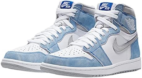 Muškarci Air Jordan 1 Retro Visoke Og Plavo-bijelo-sive