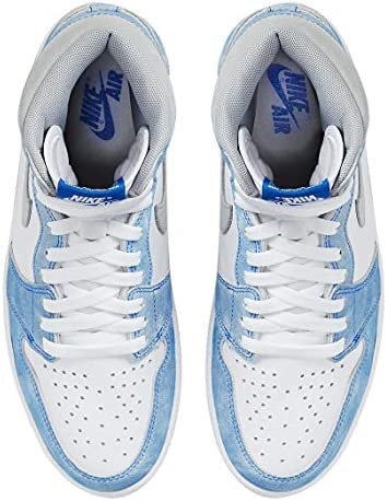 Muškarci Air Jordan 1 Retro Visoke Og Plavo-bijelo-sive