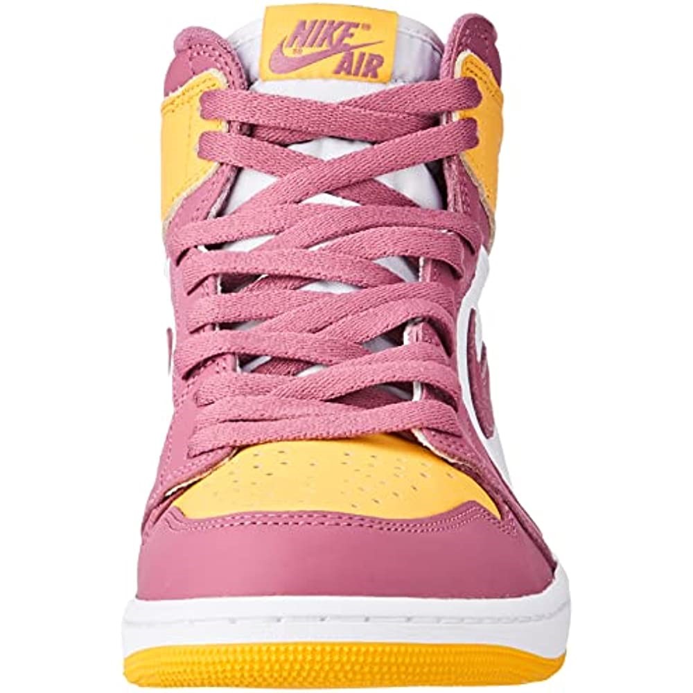 Men Air Jordan 1 Retro High Og Pink-white-yellow