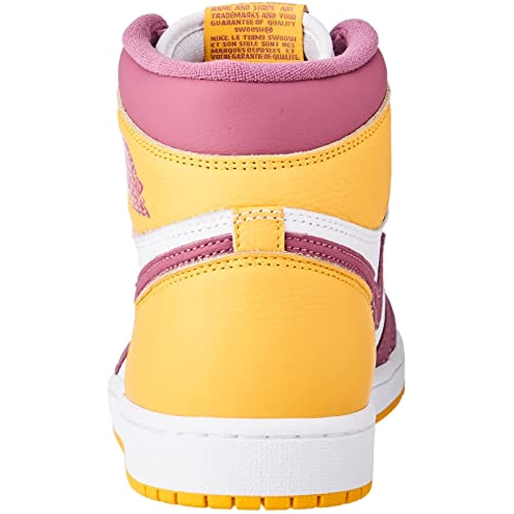 Men Air Jordan 1 Retro High Og Pink-white-yellow