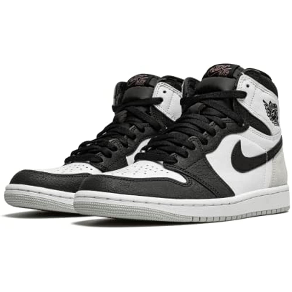 Muškarci Zrak Jordan 1 Retro Visoka Og Bijelo-crno-siva Magla