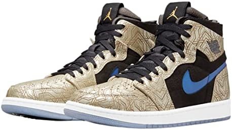 Muškarci Zrak Jordan 1 Zoom Zrak Cmft Gc Tim Zlatno-sjajno Crna