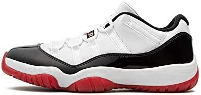 Muškarci Air Jordan 11 Retro Niske Legende Bijelo-sveučilište Crveno-crno