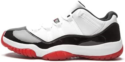 Muškarci Air Jordan 11 Retro Niske Legende Bijelo-sveučilište Crveno-crno