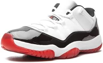 Muškarci Air Jordan 11 Retro Niske Legende Bijelo-sveučilište Crveno-crno