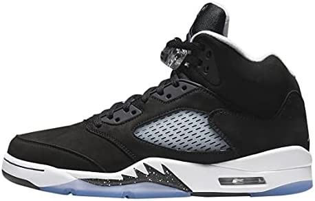 Muškarci Air Jordan 5 Retro Stealth Crno-bijelo-sive